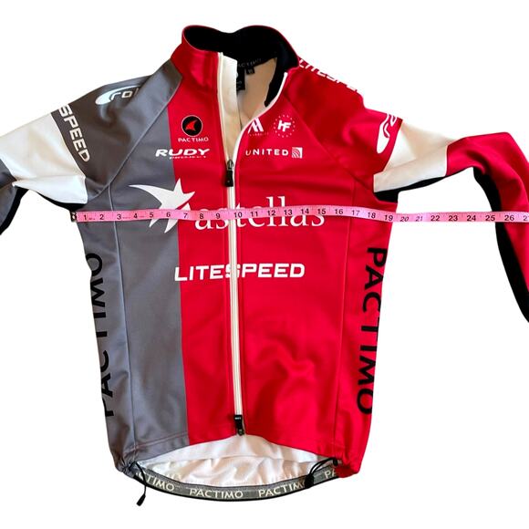 Pactimo LITESPEED Thermal Winter Cycling Jacket Full Zip Long Sleeve Men's XS - Picture 9 of 16